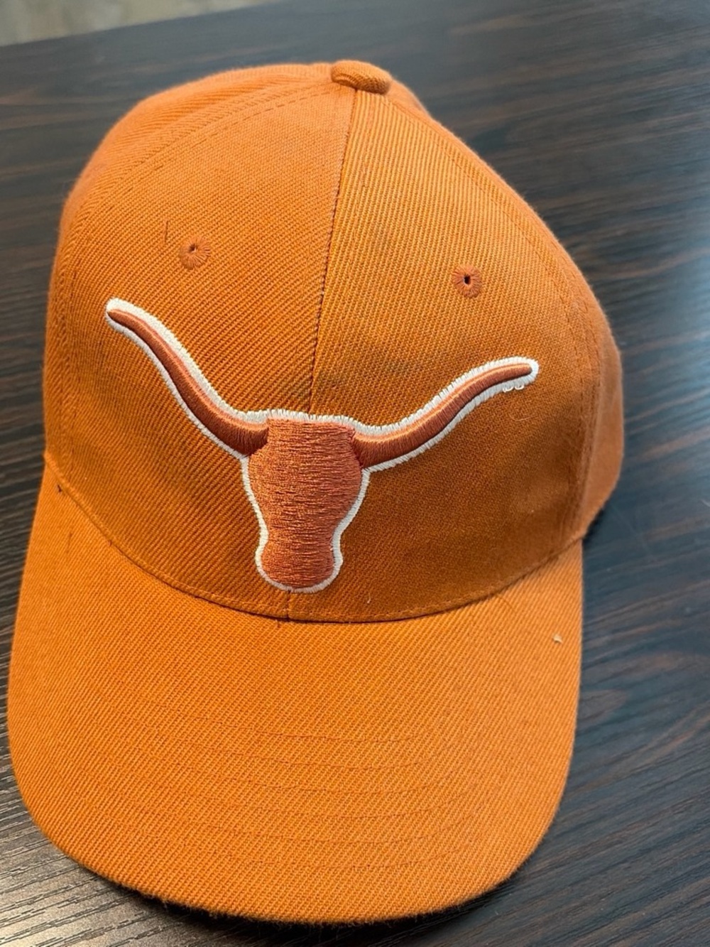 Men's Orange Longhorn Embroidered Baseball Cap